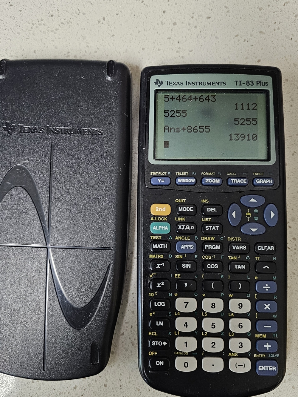 Texas Instruments TI-83 Plus Graphing Calculator - Picture 2 of 4